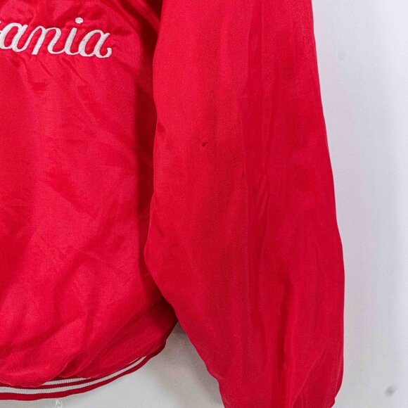 University of Pennsylvania Bomber Jacket Large VTG 70s Sigma Alpha Mu Embroidery - Picture 9 of 12